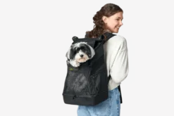 Dog & Cat Flight Bag/Backpack Miles Black 30x22x45cm - Max Vekt 6,5kg