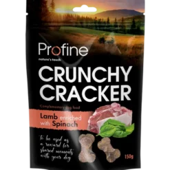 Dog Crunchy Cracker Lammekjeks beriket med spinat 150 g