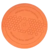 Dog flying disc one size Orange/black