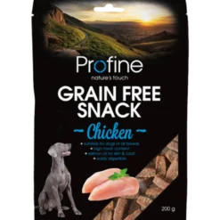 Dog Grain Free Semi Moist Snack Kylling 200g
