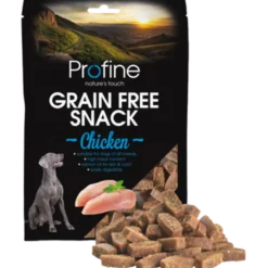 Dog Grain Free Semi Moist Snack Kylling 200g