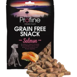Dog Grain Free Semi Moist Snack Laks 200g