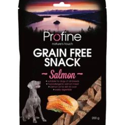 Dog Grain Free Semi Moist Snack Laks 200g