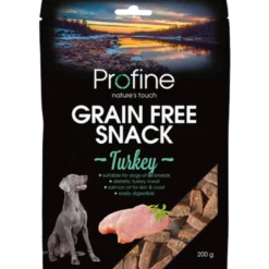 Dog Grain Free Semi Moist Snack Kalkun 200 g