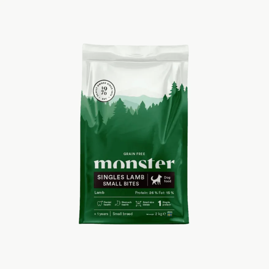 Dog Grain Free Singles Lamb Small Bites 12 kg
