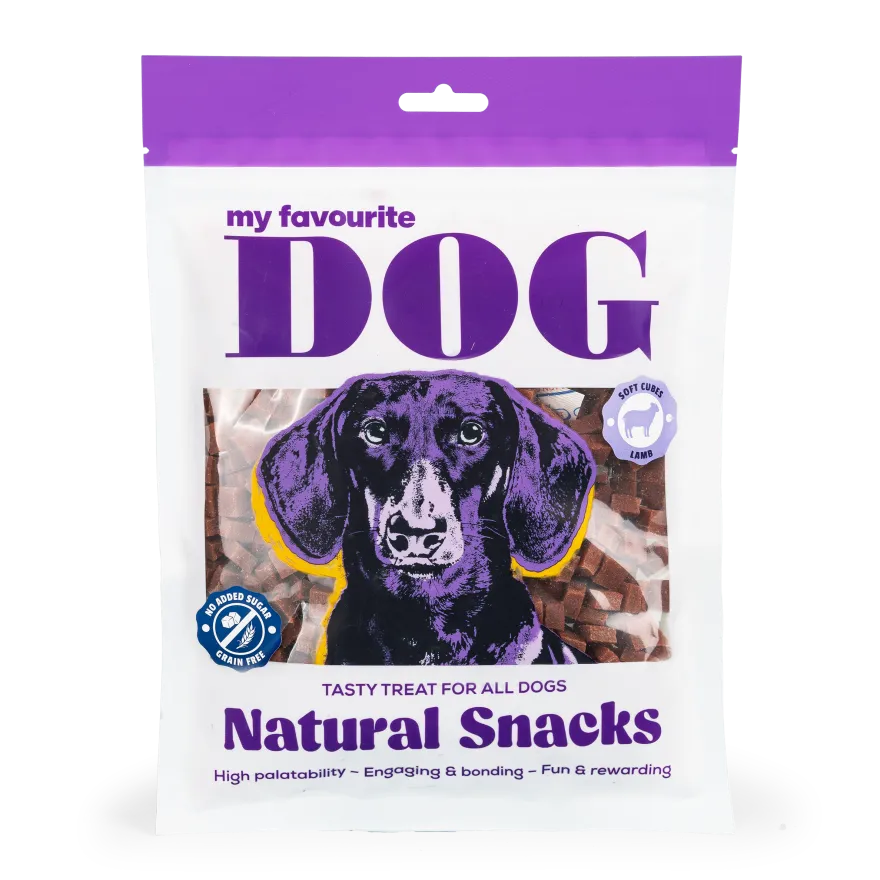 Dog Lamb Cubes, 0,5 cm, 400 g
