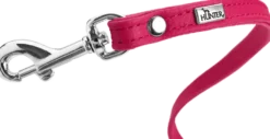 Dog Leash Nappa Petit Red 140 cm, 8 mm