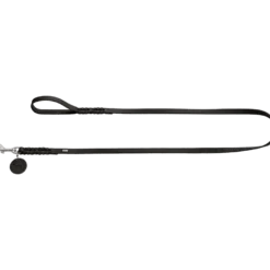 Dog Leash Solid Education Black 200cm 11mm