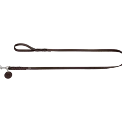 Dog Leash Solid Education Dark Brown 200 cm, 16 mm