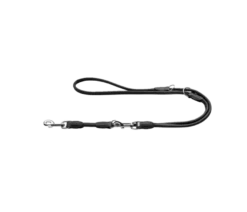 Dog Leash Training Round & Soft Hunting Black 200 cm, 8 mm