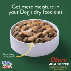 Dog Meal Topper kylling/laks 4 stk