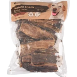 Dog Nature Snack Buffalo Gullet Flat 500g