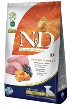Dog N&D Pumpkin Lamb & Blueberry Puppy Mini 2,5 kg