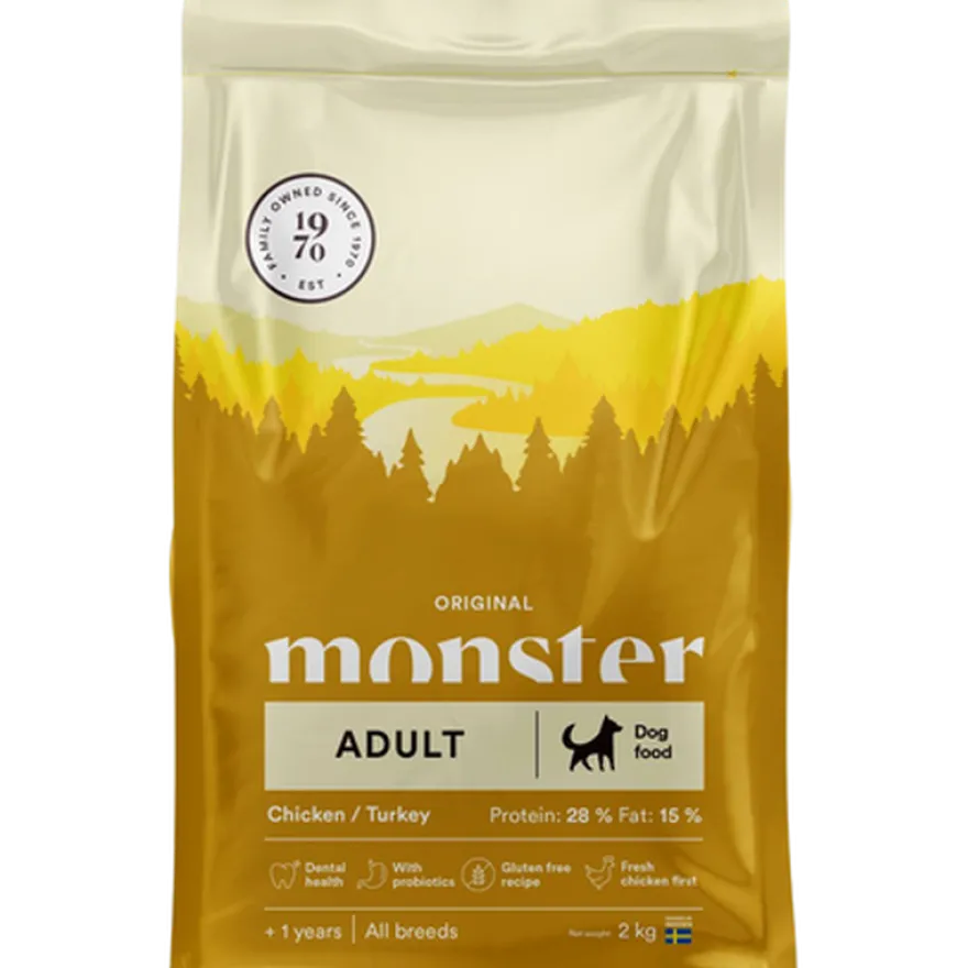 Dog Original Adult kylling/kalkun All Breed 2 kg
