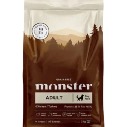 Dog Original Grain Free Adult All Breed kylling og kalkun 2 kg