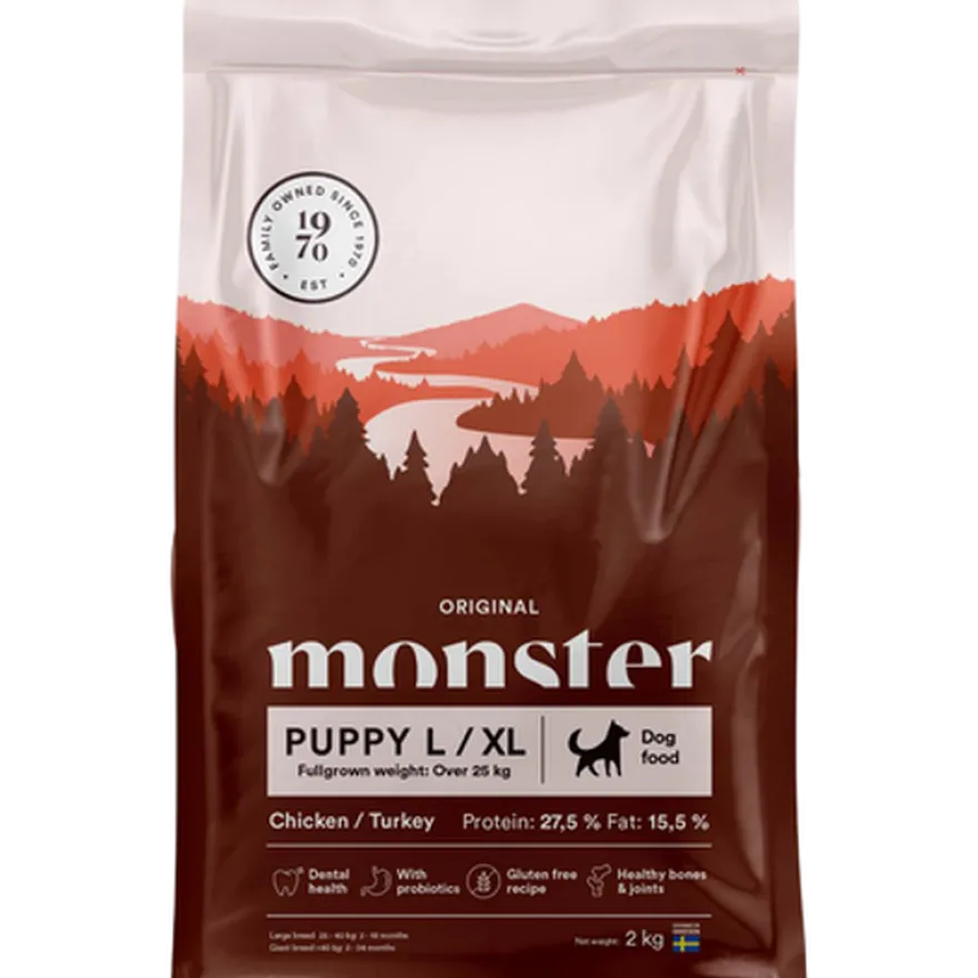 Dog Original Puppy L/XL Kylling/kalkun 12 kg