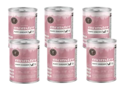 Dog Puppy Chicken/Beef Burk 400 g x 6