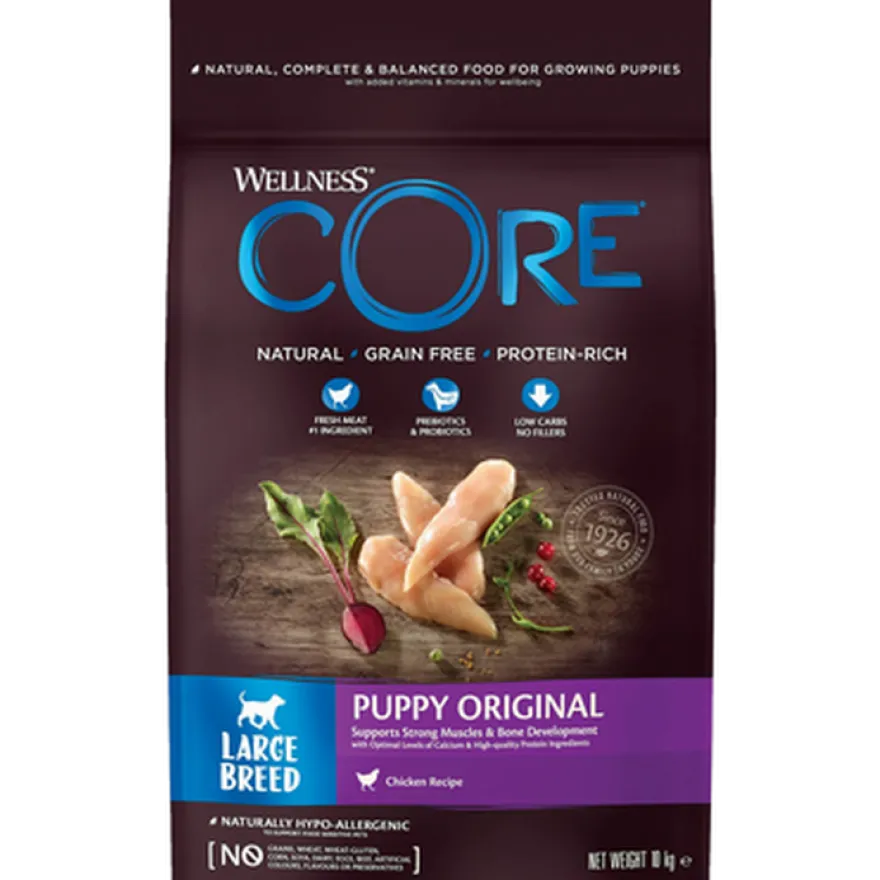 Dog Puppy Original Large Breed kylling tørr 10 kg