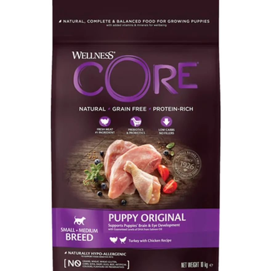 Dog Puppy Original Small & Medium Kylling & Kalkun Tørr 1,5 kg