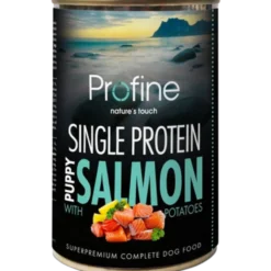 Dog Puppy Single Protein Salmon 400 g x 6 stk.