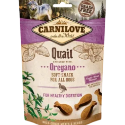 Dog Semi Moist Snack Vaktel & Oregano 200 g