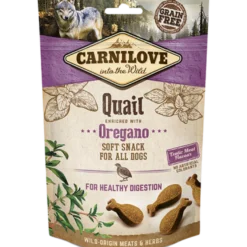 Dog Semi Moist Snack Vaktel & Oregano 200 g