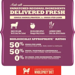 Dog Singles Grass-Fed Lamb 6 kg