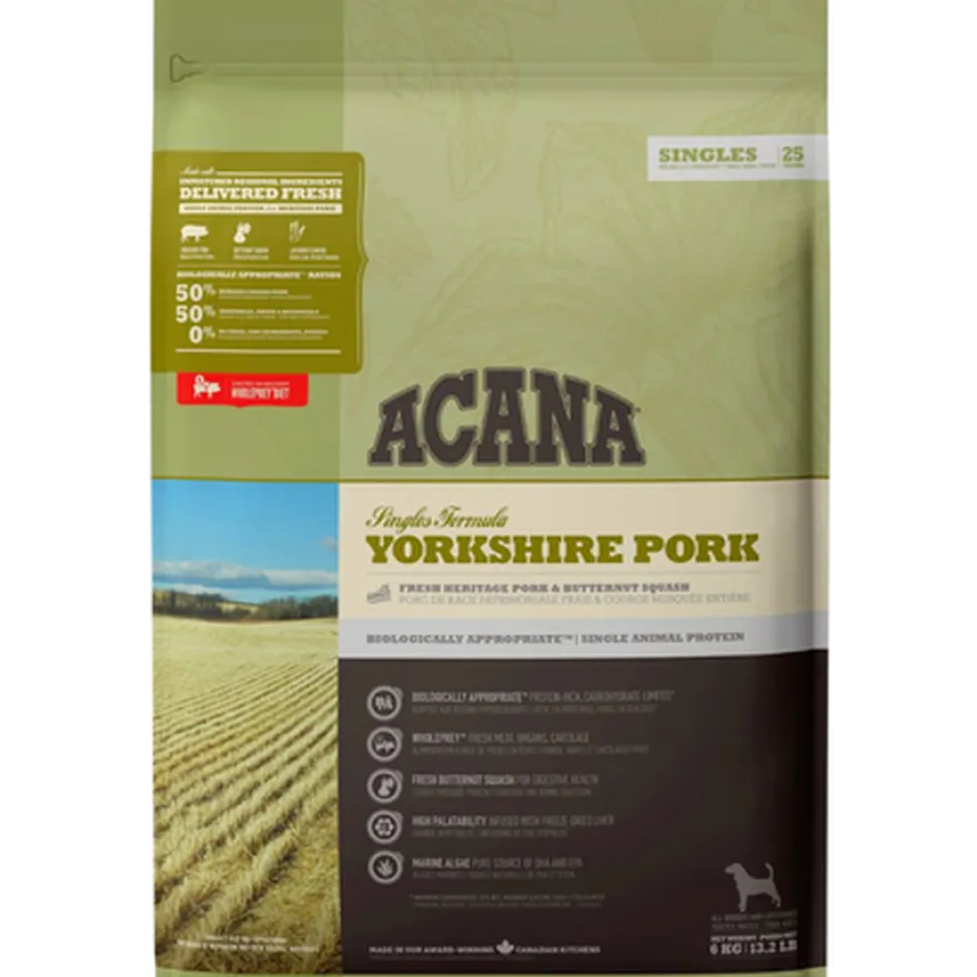Dog Singles Yorkshire Pork 6 kg