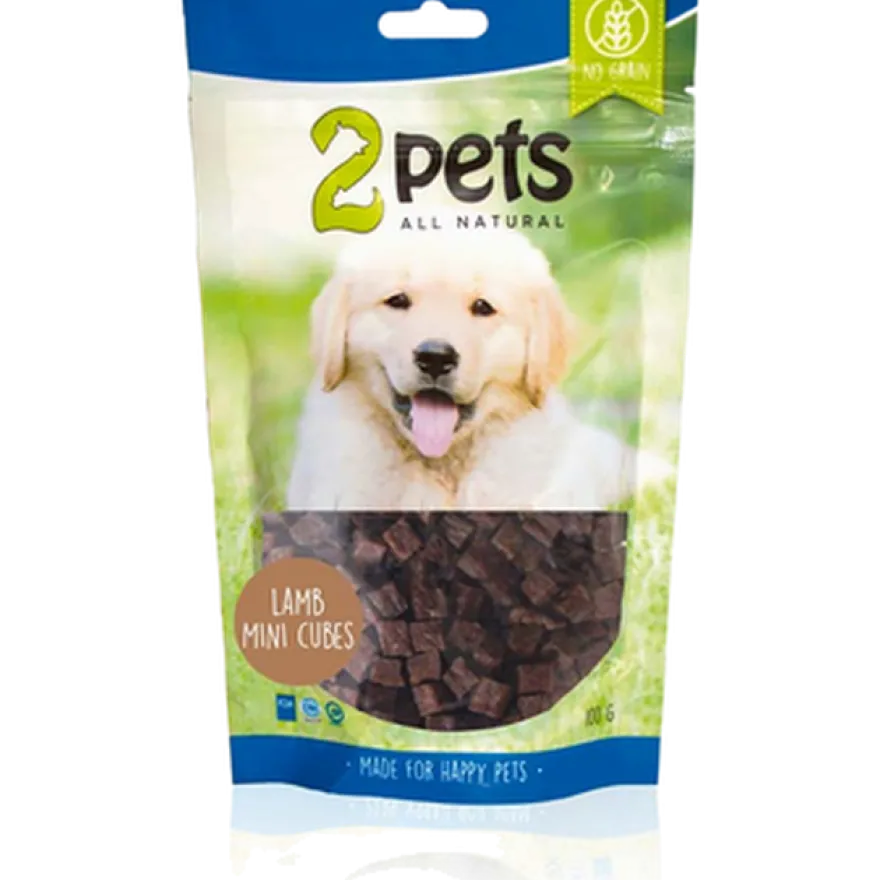 Dogsnack Lamb Mini Cubes 400 g