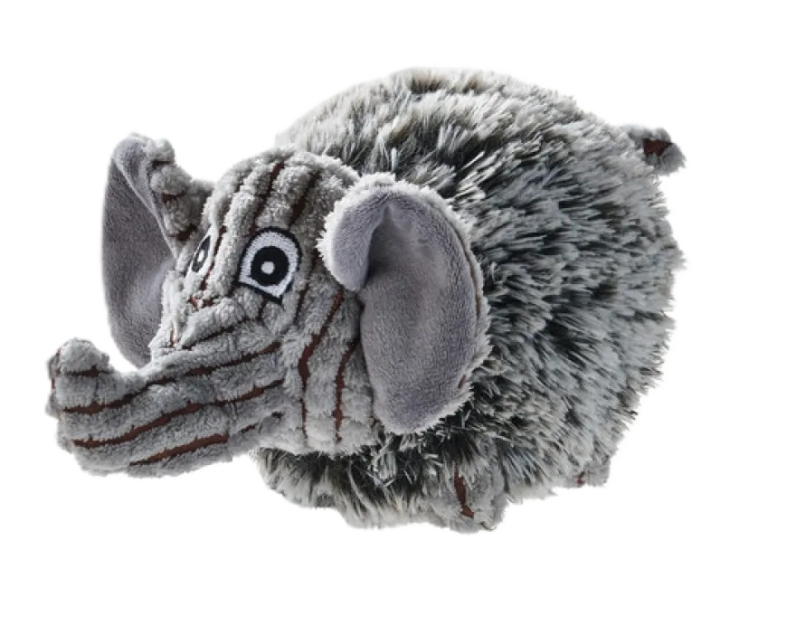 Dog Toy Pori Elephant Polyester Grey 21 cm