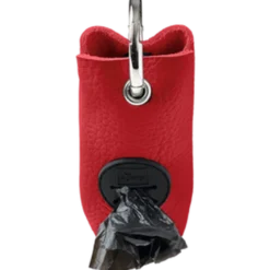 Dog Waste Bag Dispenser Yuna Black 10x5cm + One Roll Of Poo Bags