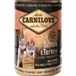 Dog Wild Meat Laks og kalkun for valper 400 g