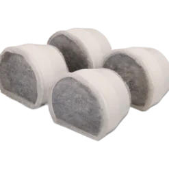 Drinkwell Erstatningskullfilter for keramisk fontene, hvit 4-pk.