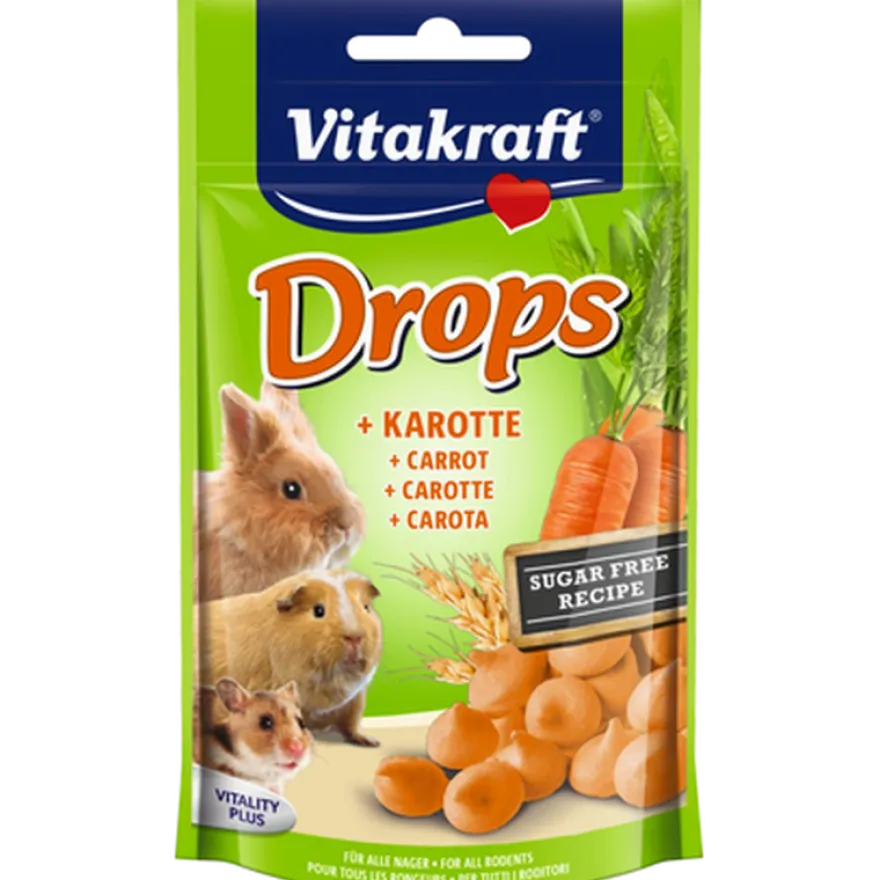Drops gnager gulrot 9 x 75 g