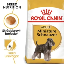 Dvergschnauzer Adult tørrfôr for hunder 3 kg