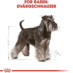 Dvergschnauzer Adult tørrfôr for hunder 3 kg
