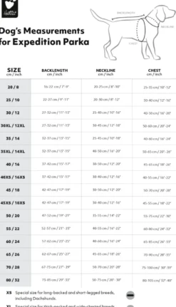 Expedition Parka - Dog Winter Coat Black 20