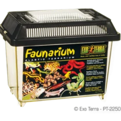 Faunarium Nr 1, 18x11x14cm - Terrarium i plast