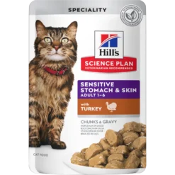 Feline Adult Sen.Stomach & Skin Turkey 12x85g