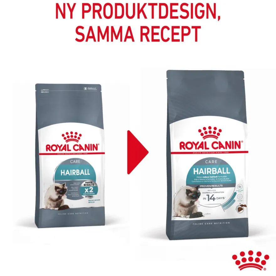 Feline Hairball Care tørrfôr til katter, 4 kg