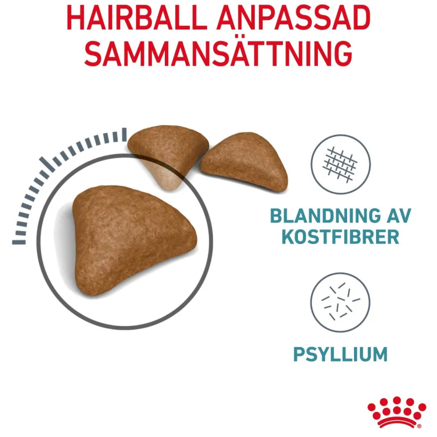 Feline Hairball Care tørrfôr til katter, 4 kg