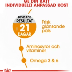 Feline Hair & Skin Care tørrfôr til katter 10 kg