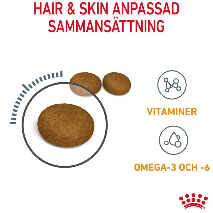 Feline Hair & Skin Care tørrfôr til katter 400 g