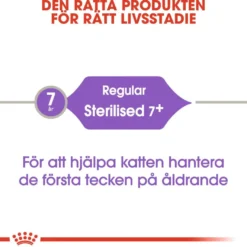 Feline Regular Sterilisert +7 1,5 kg