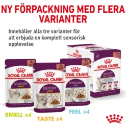 Feline Sensory Taste Gravy 85 g x 12 stk - porsjonsposer