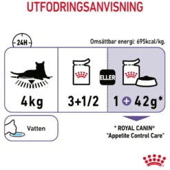 Feline Wet Appetite Control Care Gravy 85 g x 12 stk - porsjonsposer