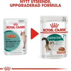 Feline Wet Instinctive 7+ Gravy 85 g x 12 stk - porsjonsposer