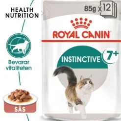 Feline Wet Instinctive 7+ Gravy 85 g x 12 stk - porsjonsposer