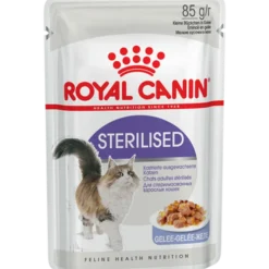 Feline Wet Sterilised Jelly 85 g x 12 stk - porsjonsposer
