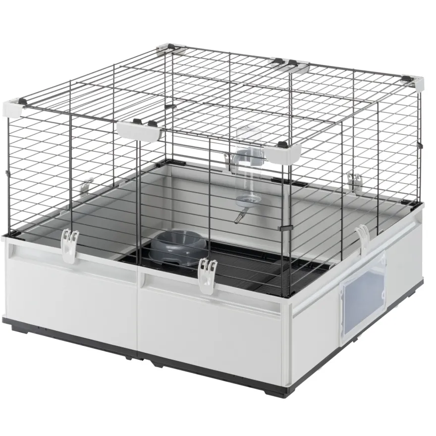 Ferplast Cage Modular 1 Black 74 x 72 x 56 cm